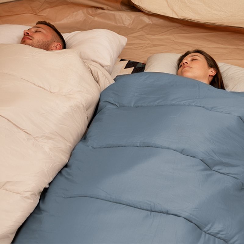 Naturehike spací pytel BE400 s vyhříváním pravý - krémový